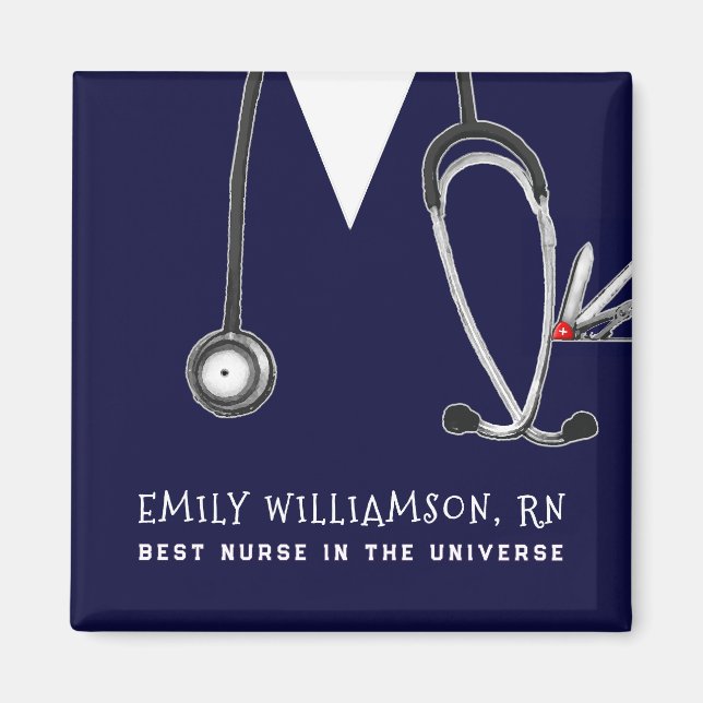 Geschenk für Krankenpflege Magnet (Vorne)