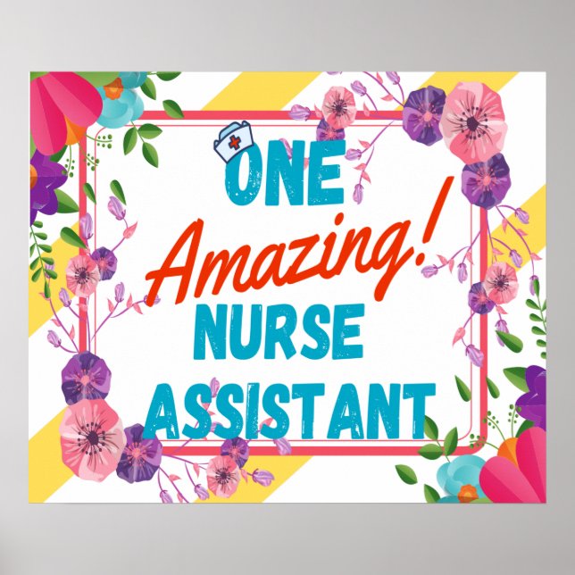 Geschenk für Krankenpfleger Geschenk Idee Poster (Vorne)