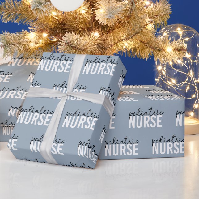 Geschenk für Krankenpfleger Geschenkpapier (Feiertage)