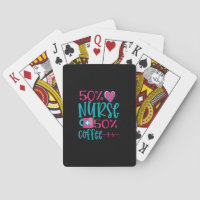 Geschenk für Krankenschwester | 50 Nurse 50 Kaffee