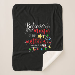Geschenk für Krankenschwester   An die Magie glaub Sherpadecke