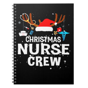 Geschenk für Krankenschwester Christmas Nurse Cr Notizblock