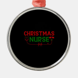 Geschenk für Krankenschwester Christmas Nurse Ornament Aus Metall