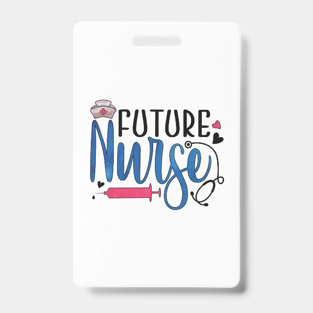 Geschenk für Krankenschwester | Future Nurse Ausweis (Vorderseite)