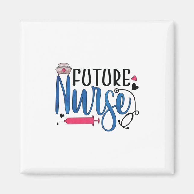 Geschenk für Krankenschwester | Future Nurse Magnet (Vorne)