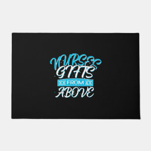Geschenk für Krankenschwester Geschenke von oben Fußmatte