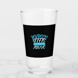 Geschenk für Krankenschwester Geschenke von oben Glas