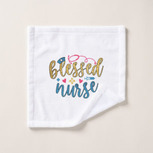 Geschenk für Krankenschwester   Gesegnete Krankens Waschlappen