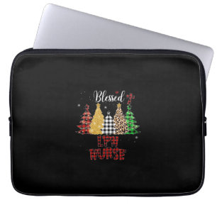 Geschenk für Krankenschwester Gesegnete LPN Kran Laptopschutzhülle