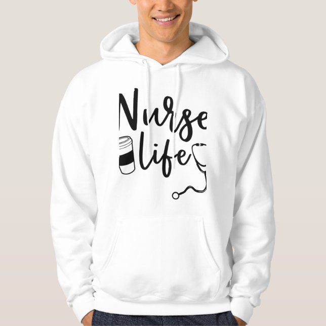 Geschenk für Krankenschwester Hoodie (Vorderseite)