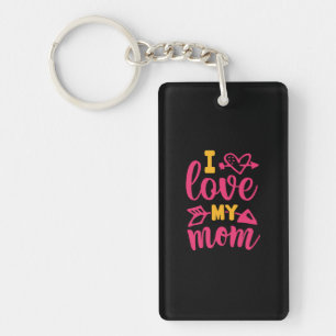 Geschenk für Krankenschwester   I Liebe Meine Mama Schlüsselanhänger