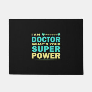 Geschenk für Krankenschwester Ich bin Doktor, wa Fußmatte