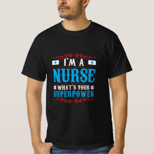 Geschenk für Krankenschwester Ich bin eine Krank T-Shirt