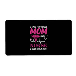 Geschenk für Krankenschwester Ich habe zwei Tite