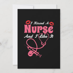 Geschenk für Krankenschwester Ich küsste eine Kr Save The Date