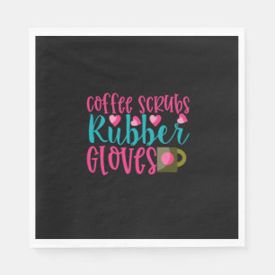 Geschenk für Krankenschwester Kaffeeschrubben Gu Serviette