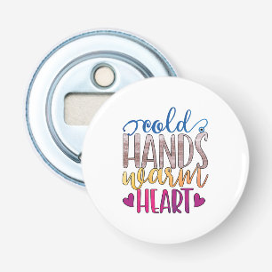 Geschenk für Krankenschwester Kalte Hände Varm H Flaschenöffner