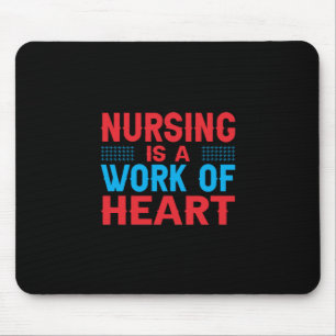 Geschenk für Krankenschwester Krankenpflege ist Mousepad