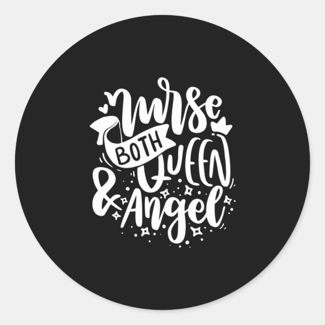 Geschenk für Krankenschwester | Krankenschwester s Runder Aufkleber (Vorderseite)