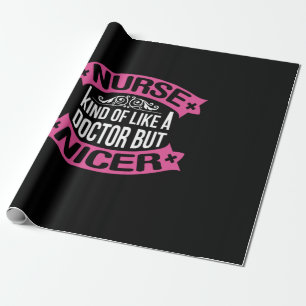Geschenk für Krankenschwester Krankenschwester w Geschenkpapier