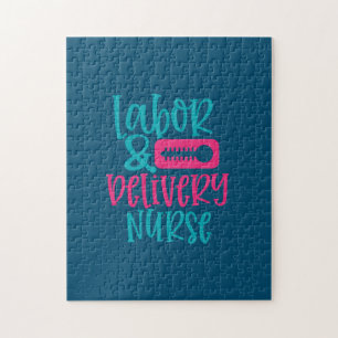 Geschenk für Krankenschwester Labour Belivery Nu Puzzle