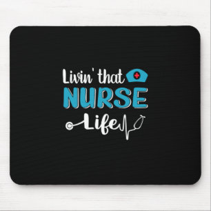 Geschenk für Krankenschwester Leben in diesem Kr Mousepad