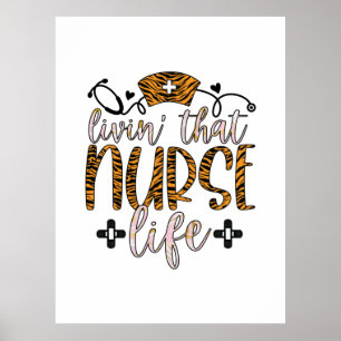 Geschenk für Krankenschwester Leben in diesem Kr Poster
