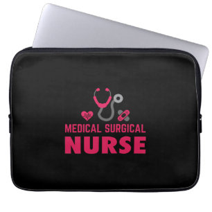 Geschenk für Krankenschwester Medical Surgical N Laptopschutzhülle