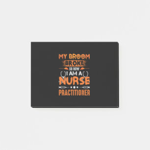 Geschenk für Krankenschwester Mein Zimmer brach, Post-it Klebezettel