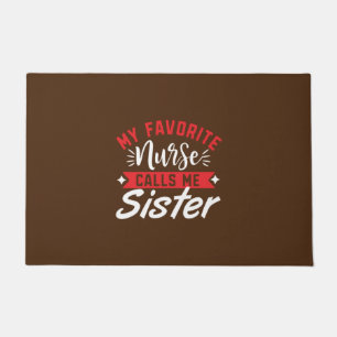 Geschenk für Krankenschwester Meine Lieblingssch Fußmatte