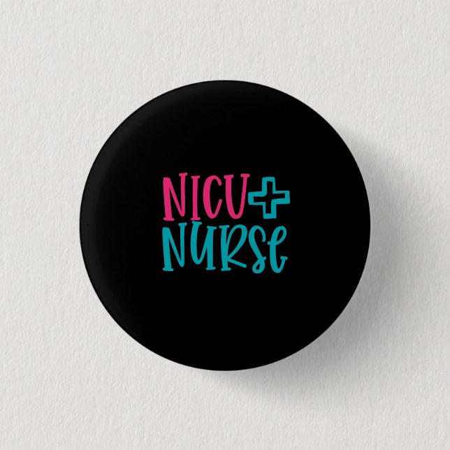 Geschenk für Krankenschwester | NICU Nurse Button (Vorderseite)