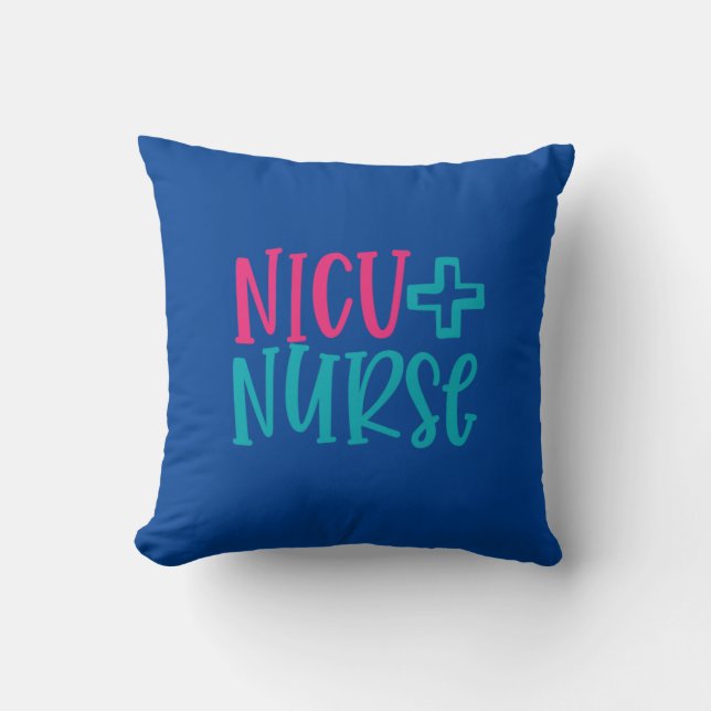 Geschenk für Krankenschwester | NICU Nurse Kissen (Vorderseite)