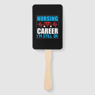 Geschenk für Krankenschwester Pflegeberuf Ich bi Fächer