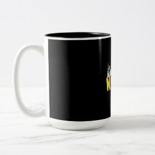 Geschenk für Krankenschwester Pflegekabine Zweifarbige Tasse