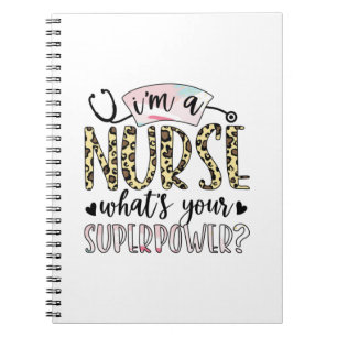 Geschenk für Krankenschwester Proud Super Nurse Notizblock