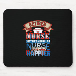 Geschenk für Krankenschwester   Ruheständlerin wie Mousepad