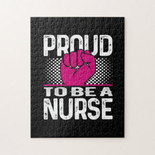 Geschenk für Krankenschwester Stolz als Krankens Puzzle