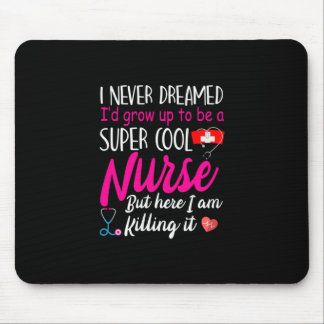 Geschenk für Krankenschwester | Super Cool Nurse Mousepad