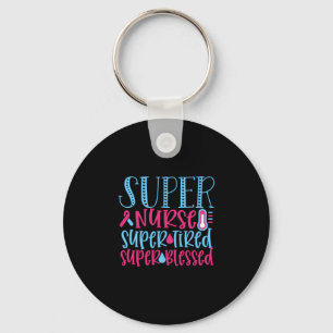 Geschenk für Krankenschwester Super Nurse Super Schlüsselanhänger