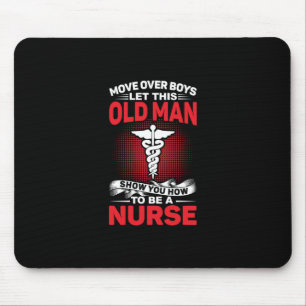 Geschenk für Krankenschwester   Umzug über Jungs L Mousepad