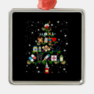 Geschenk für Krankenschwester   Weihnachtsbaum f Ornament Aus Metall