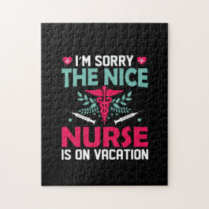 Geschenk für Krankenschwestern Ich bedaure die Nur Puzzle