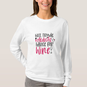Geschenk für Krankenschwestern wird medizinische B T-Shirt