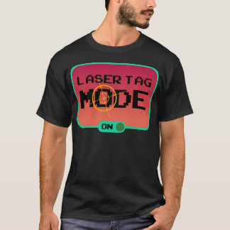Geschenk für Laser-Tag-Spieler im sonnigen Modus a T-Shirt