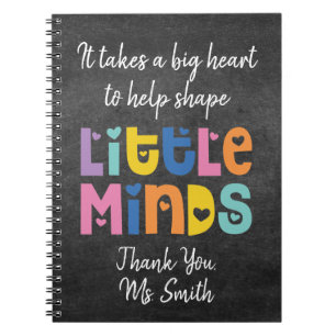 Geschenk für Lehrer   Chalkboard Style Notizblock