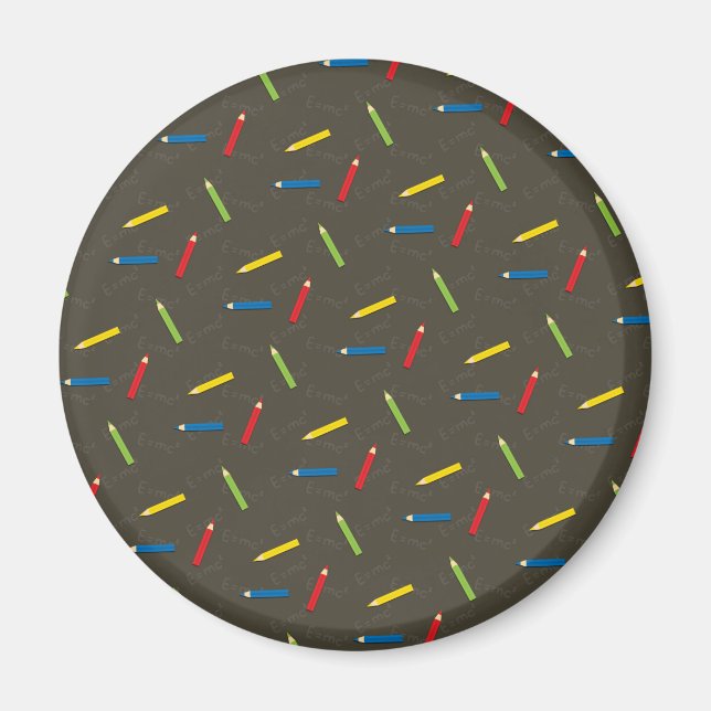 Geschenk für Lehrer | Der große Lehrer Inspiriere Magnet (Vorne)