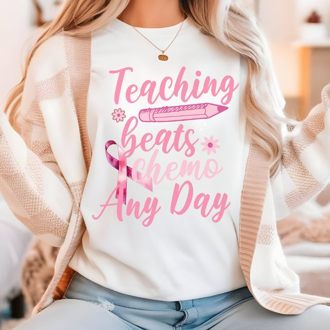 Geschenk für Lehrer, Grundsatz, Krebsbekämpfung, T-Shirt (Von Creator hochgeladen)