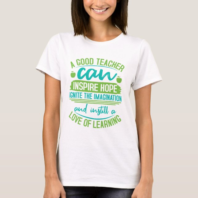 Geschenk für Lehrer T-Shirt (Vorderseite)