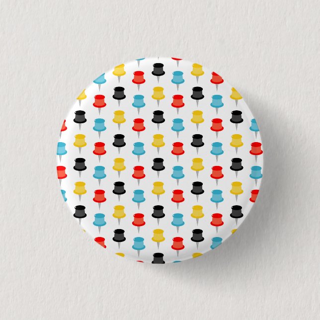 Geschenk für Lehrer | Vertrauen in die Bildung Button (Vorderseite)