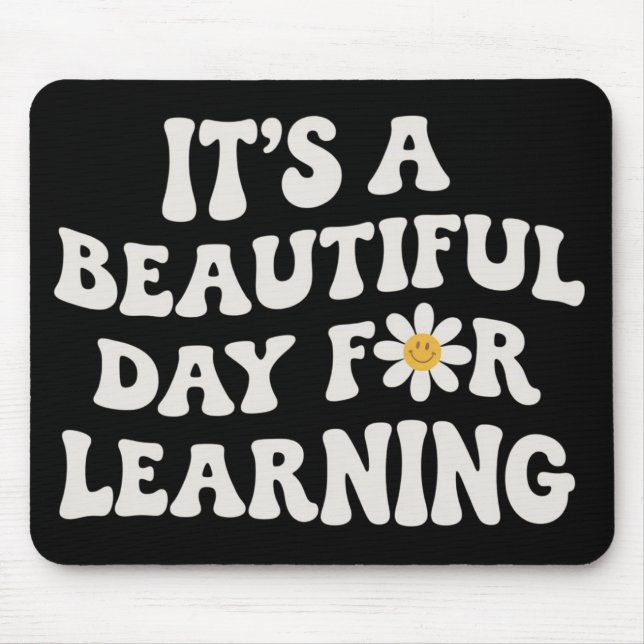 Geschenk für Lehrerleben Es ist ein wunderschöner  Mousepad (Vorne)